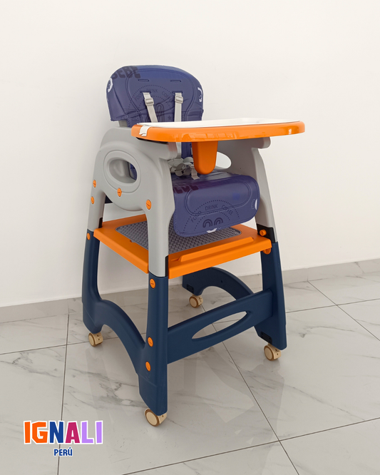 Comedor 5 en 1 Flexibebé Azul