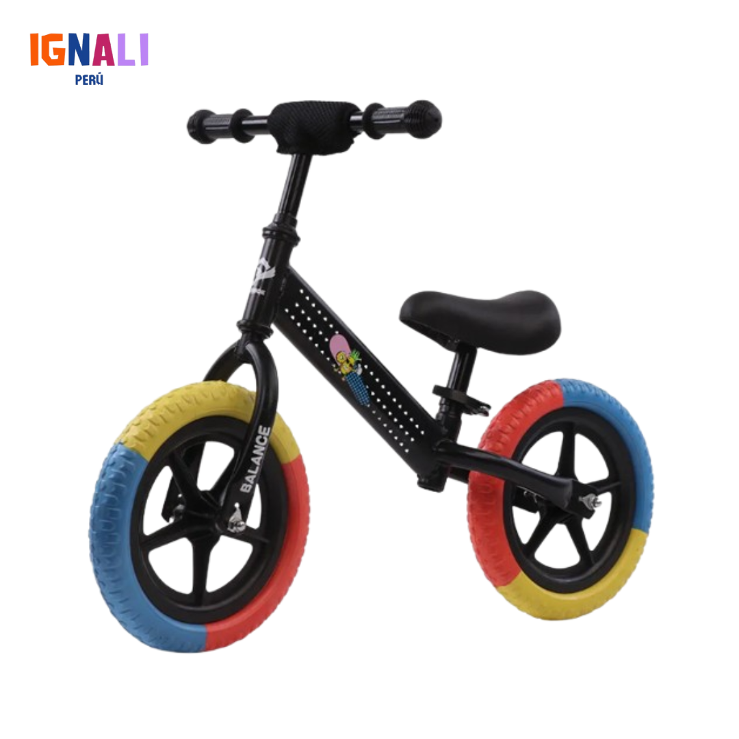 Bicicleta de equilibrio lite Negra