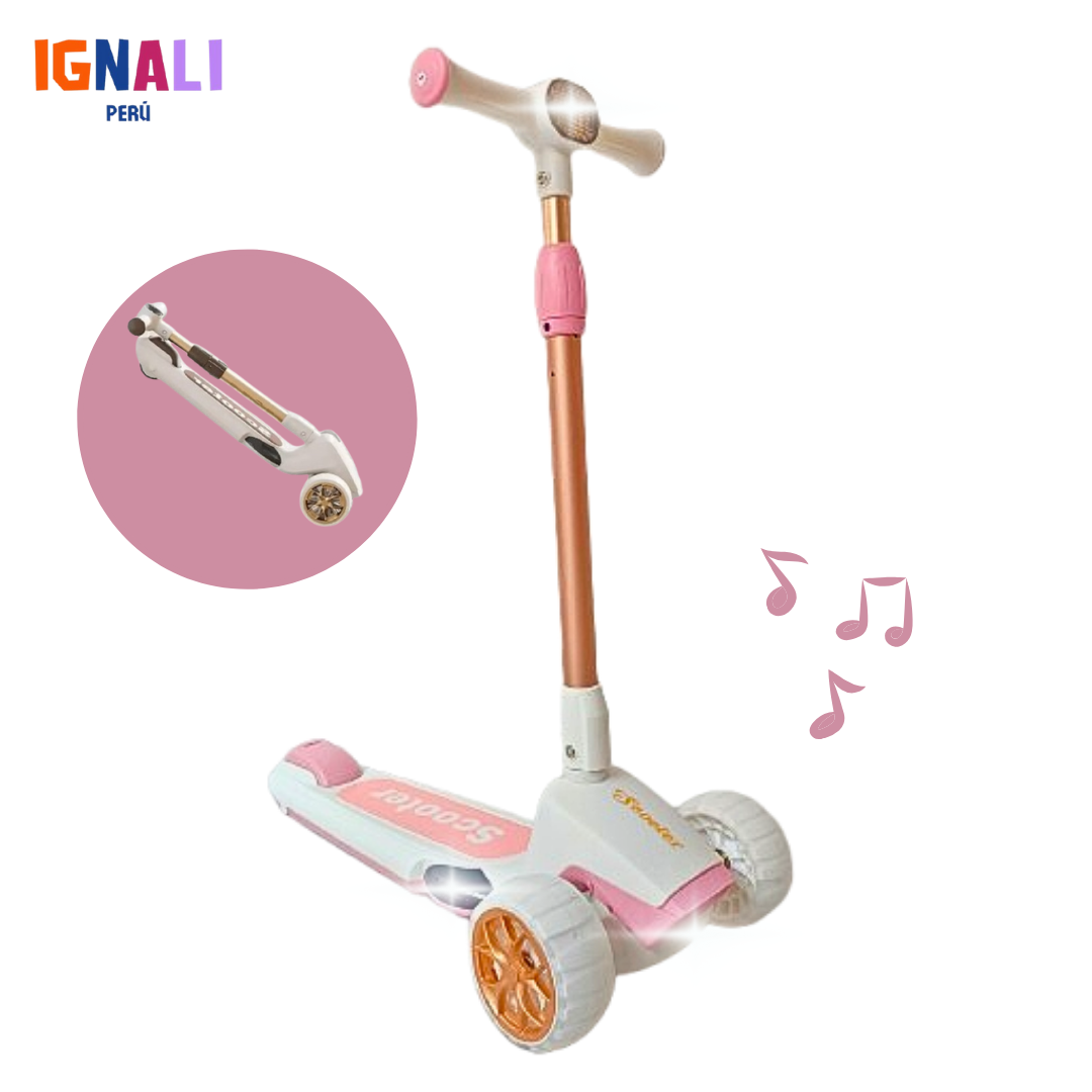 Scooter Premium 1.0 Rosado