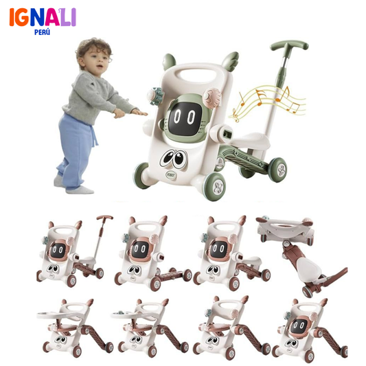 WalkiBot 5 en 1 Marrón Miel