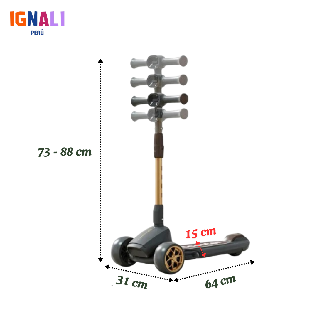 Scooter Premium 1.0 Rosado