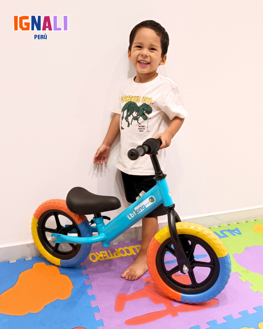 Bicicleta de equilibrio lite Celeste