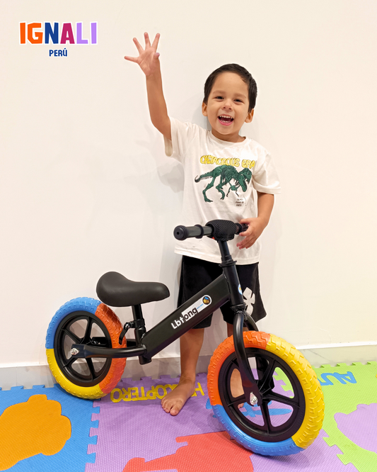 Bicicleta de equilibrio lite Negra