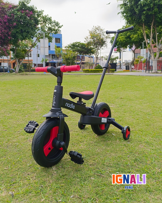 Triciclo Multifunción Premium Rojo