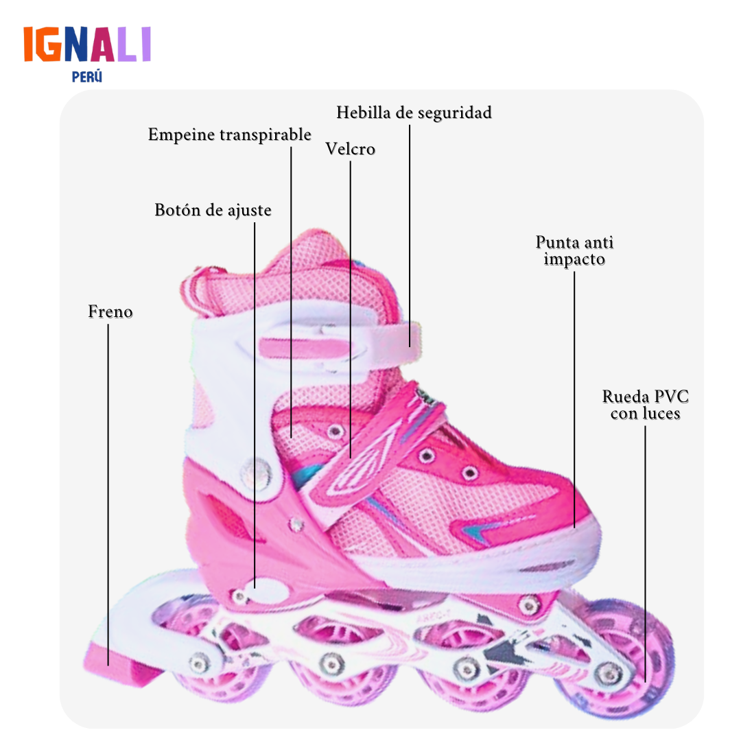 Patikids Abec 7 Pink Dream