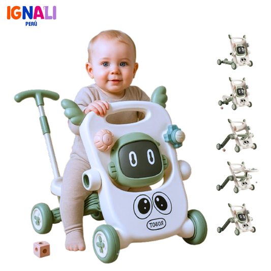 WalkiBot 5 en 1 Verde Bosque
