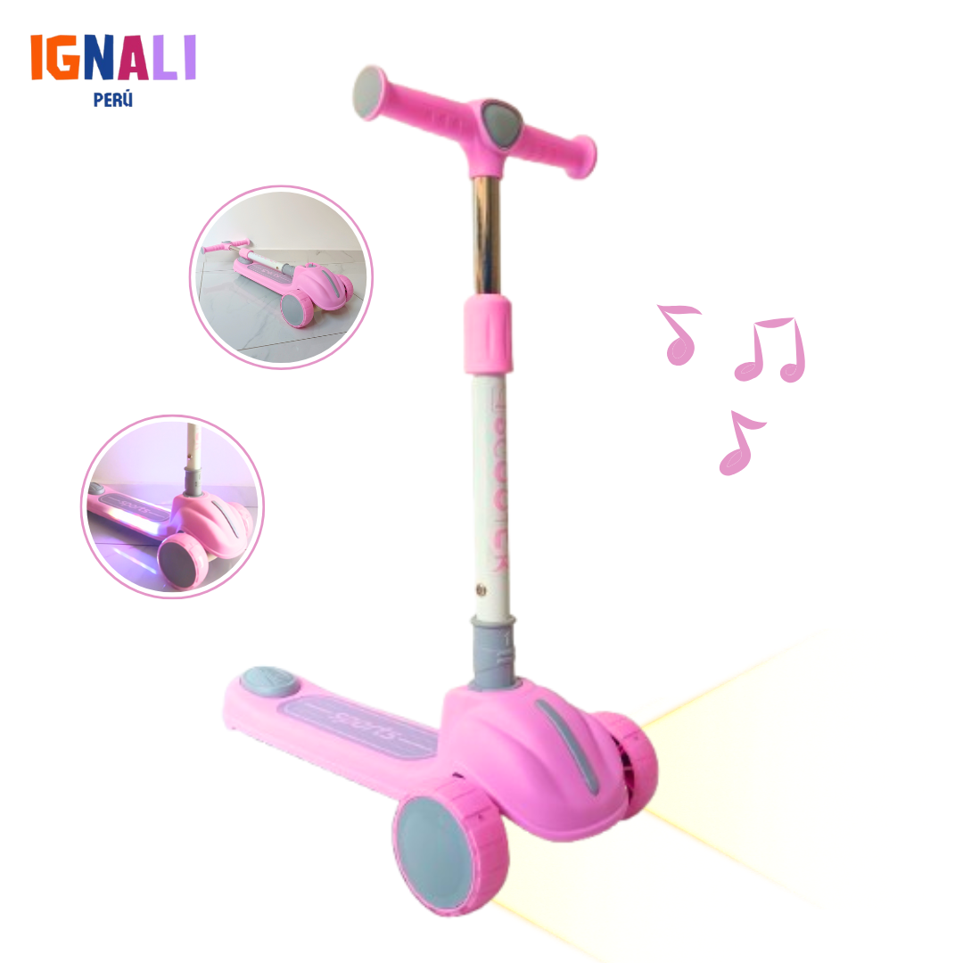 Scooter Lite 1.0 Rosa Algodón