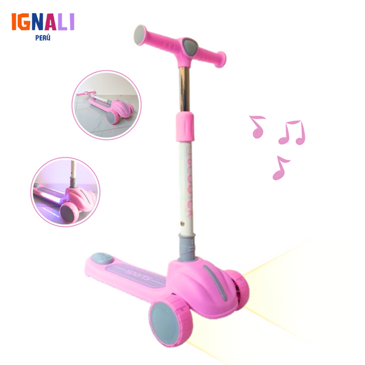 Scooter Lite 1.0 Rosa Algodón