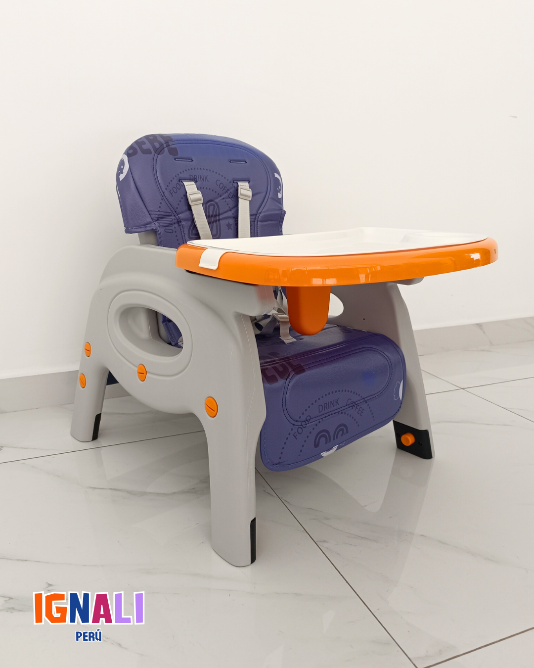 Comedor 5 en 1 Flexibebé Azul
