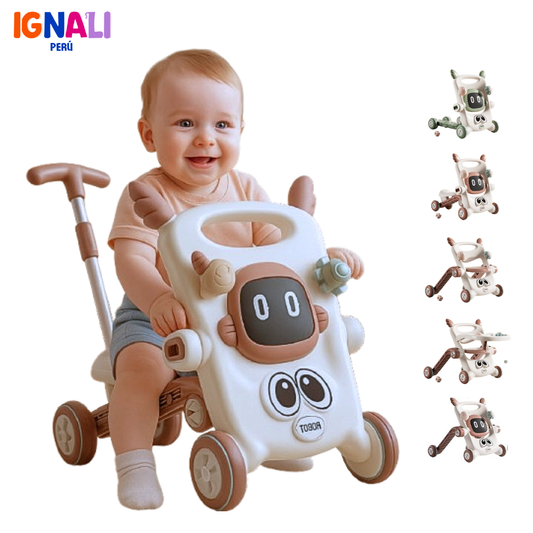 WalkiBot 5 en 1 Marrón Miel