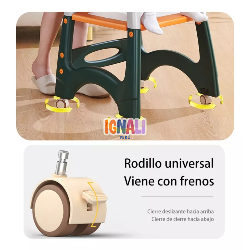 Comedor 5 en 1 Flexibebé Azul