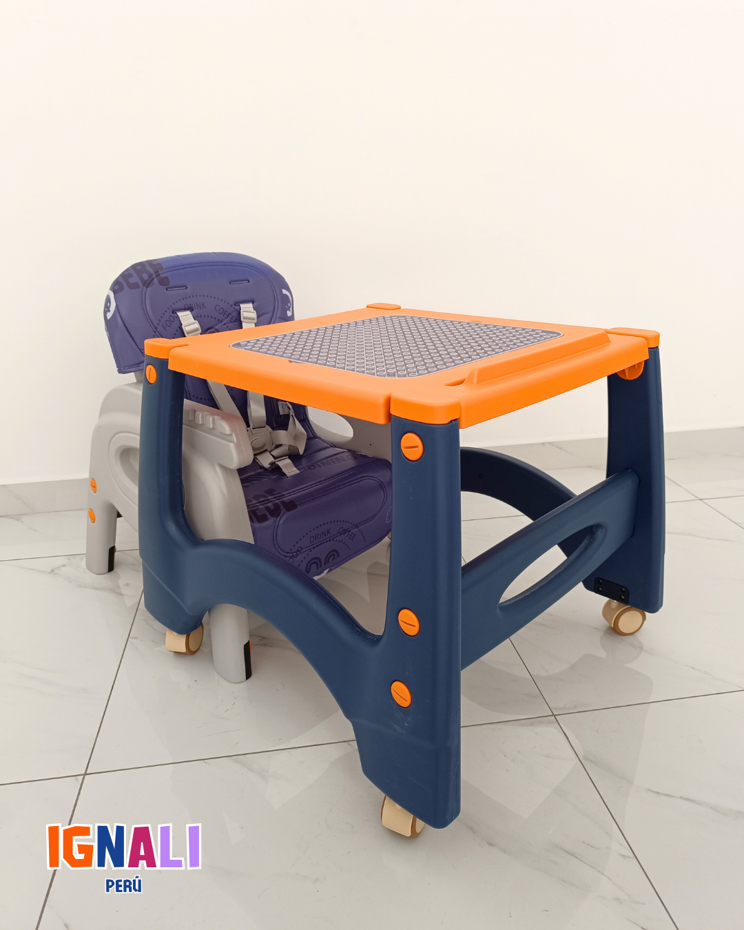 Comedor 5 en 1 Flexibebé Azul