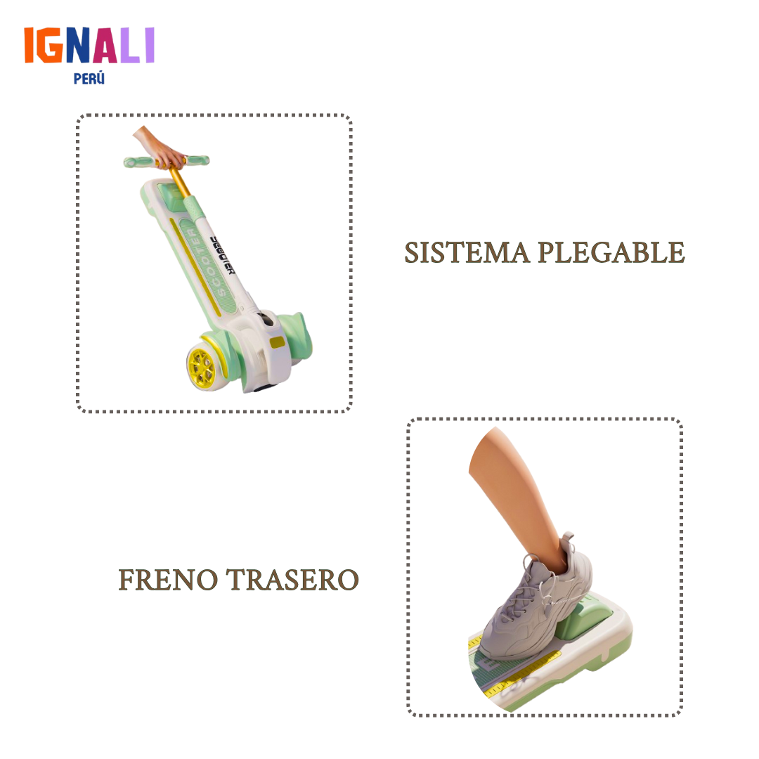 Scooter Premium 2.0 Rosa Galáctica