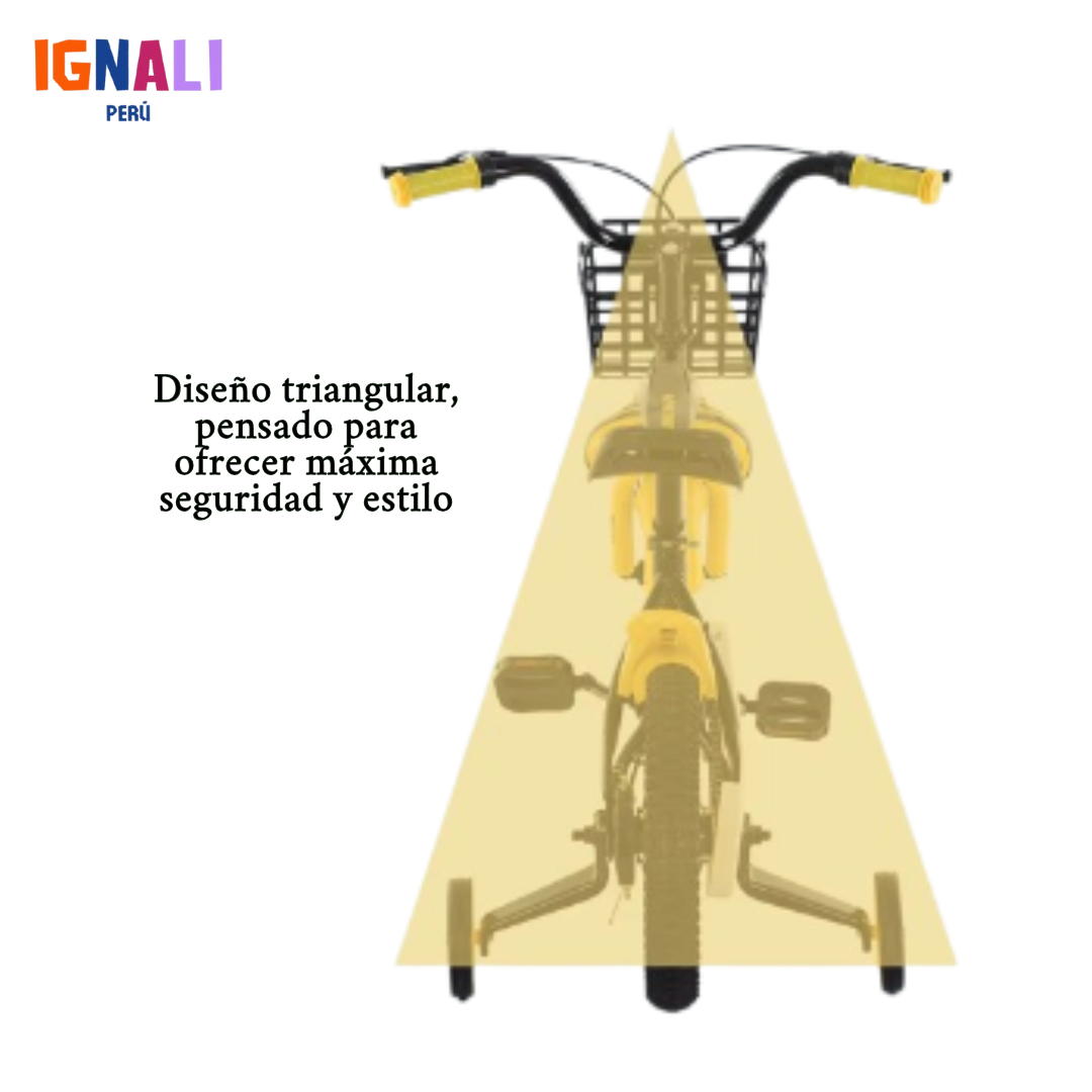 Bicicleta EVO 16 Azul Cósmico