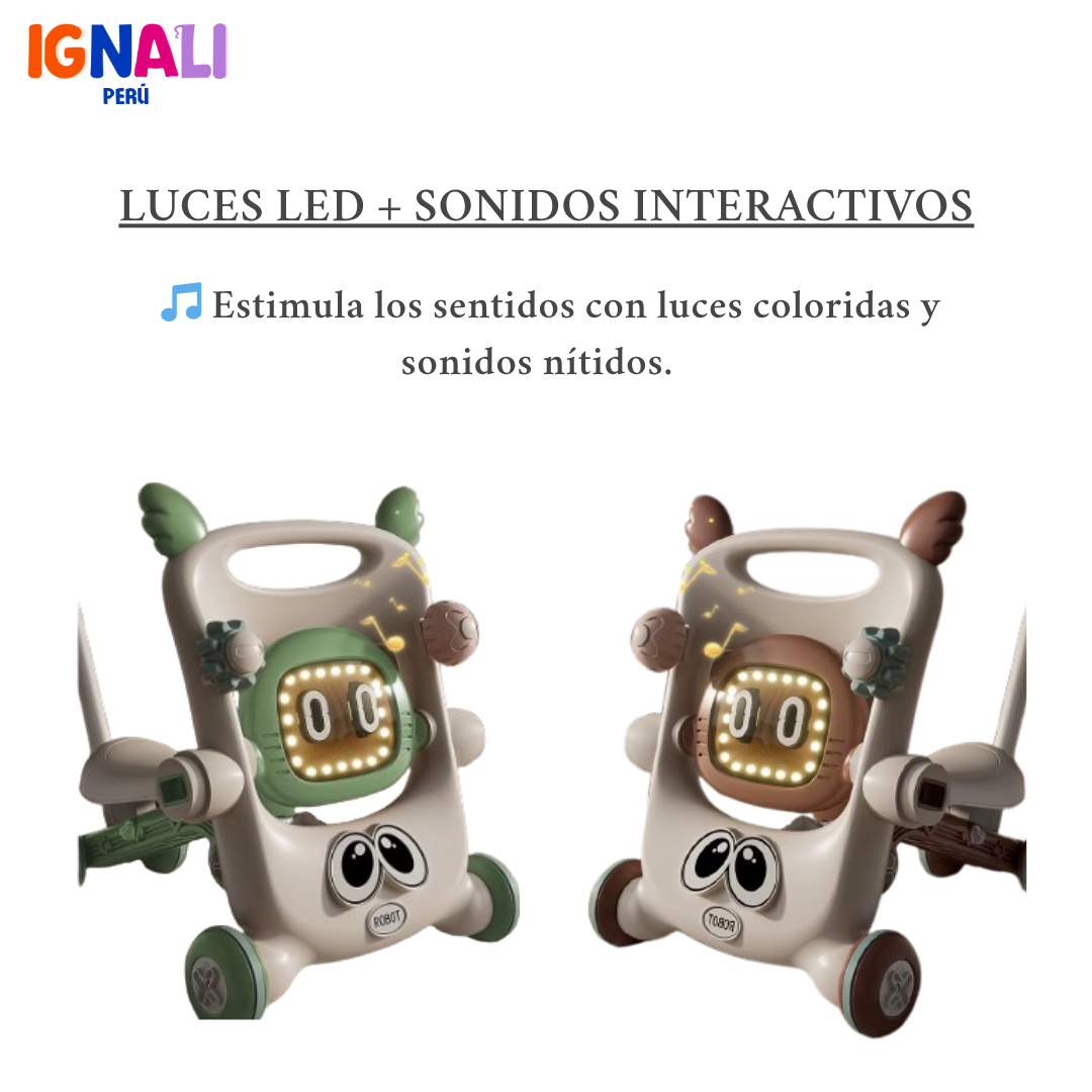 WalkiBot 5 en 1 Verde Bosque