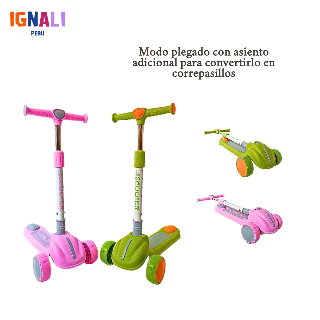 Scooter Lite 1.0 Rosa Algodón
