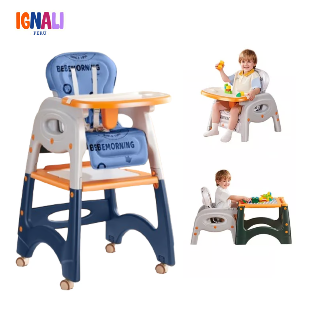 Comedor 5 en 1 Flexibebé Azul
