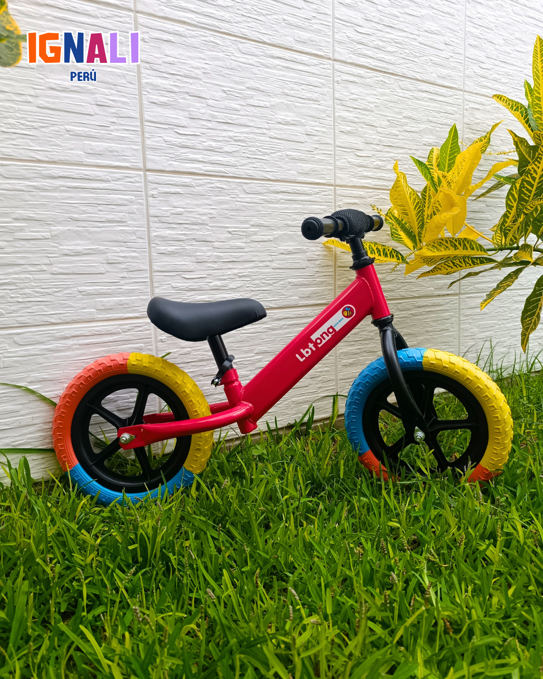 Bicicleta de equilibrio lite Roja